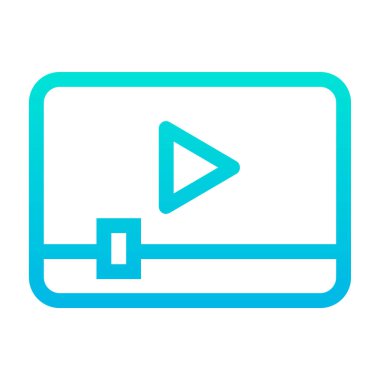 basit video kutsal kişilerin resmi, vektör çizim