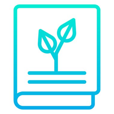 Kitap. Web simgesi basit illüstrasyon