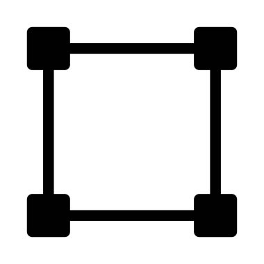 Modern b 'nin vektör illüstrasyonu eksik simgesi