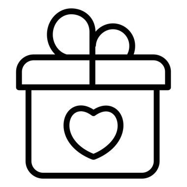 hediye kutusu vektör illüstrasyonu