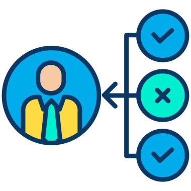 iş konsepti vektör illüstrasyonu basit sanat 