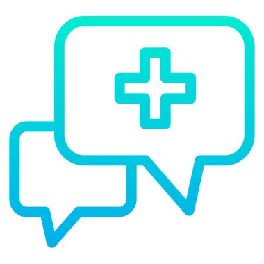 Sohbet kavramı basit sanat vektörü illüstrasyonu 