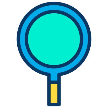 Ara. Web simgesi basit illüstrasyon