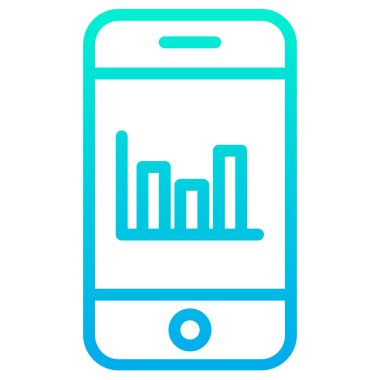 ticari analitik vektör illüstrasyonu basit sanat 