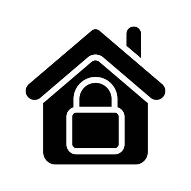 basit ev simgesini, vektör çizim