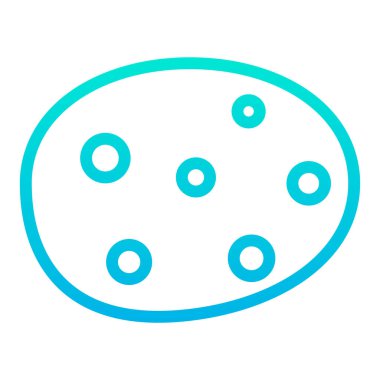 Çip simgesi vektör illüstrasyonu