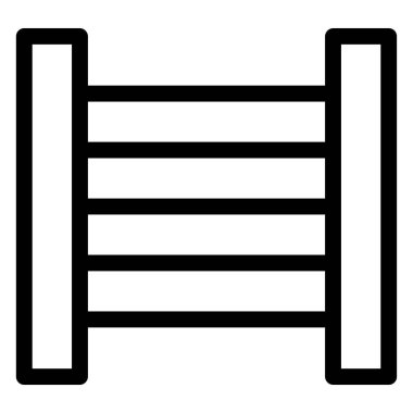 Beyaz arkaplanda Trellis basit vektör simgesi