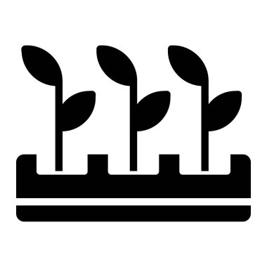 Hidrofonik web simgesi basit vektör illüstrasyonu