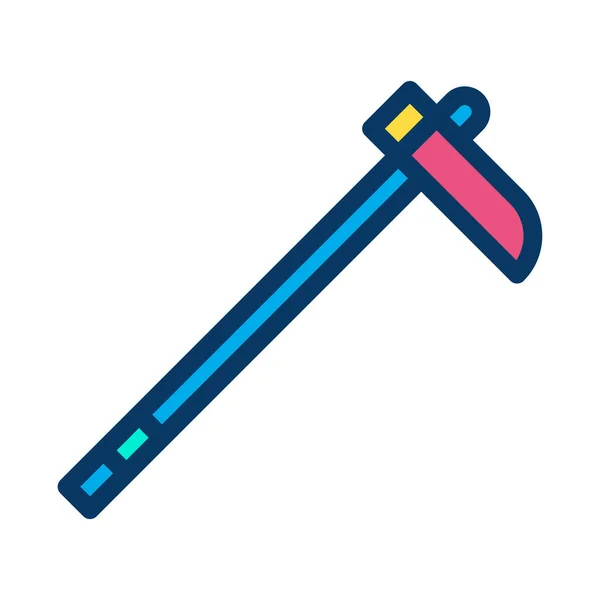 Espada Ícone Web Ilustração Simples — Vetor de Stock