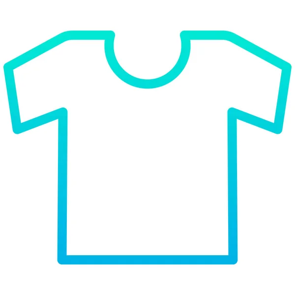 シャツ シンプルなアイコン ベクトル イラスト — ストックベクタ