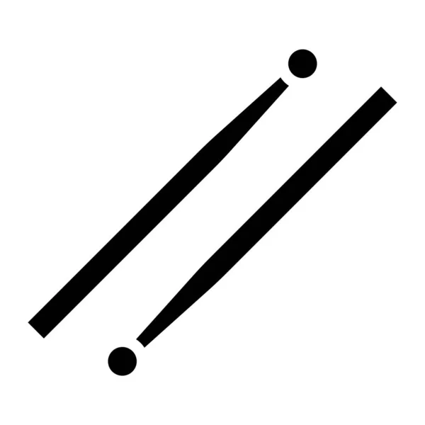 Барабан Простий Дизайн Піктограми Веб — стоковий вектор