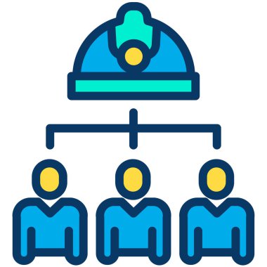 akış ağ simgesi, vektör illüstrasyonu