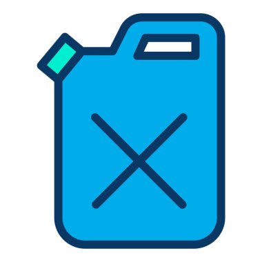 yakıt ikonu vektör illüstrasyonu