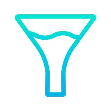 Cam simgenin vektör illüstrasyonu