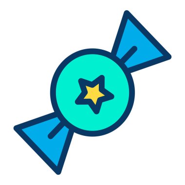 Yıldız. Web simgesi basit illüstrasyon