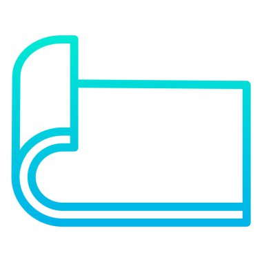 Mat web simgesi basit vektör illüstrasyonu