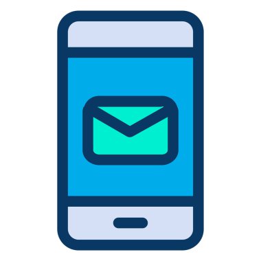 posta simgesi, vektör illüstrasyonu