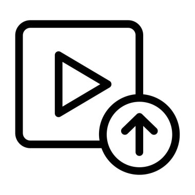 Video oynatıcı. Basit resimleme