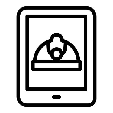 Web ve mobil uygulama tasarımınız için beyaz arkaplanda izole edilmiş güvenlik simgesi vektörü, kitap logosu konsepti