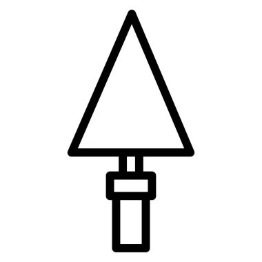 Bir mala simgesinin vektör illüstrasyonu 