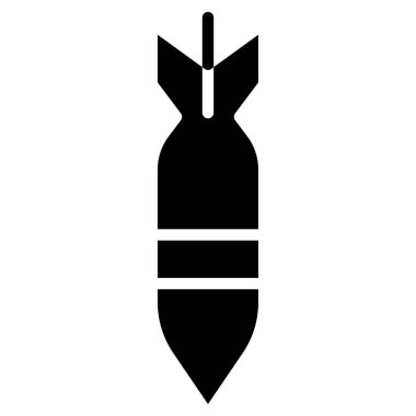 Bomba. Web simgesi basit illüstrasyon