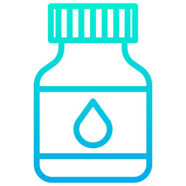 Mürekkep. Web vektör simgesi