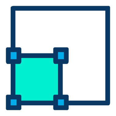 Metin basit simge, vektör illüstrasyonuName