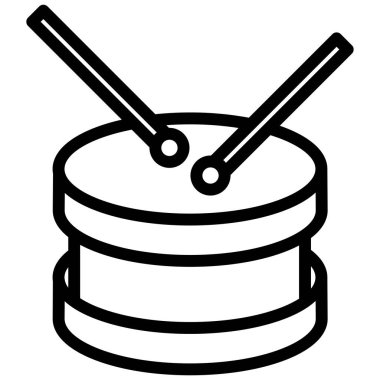 davul. Web simgesi basit tasarım