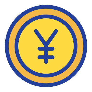 Para için. Web simgesi basit illüstrasyon 