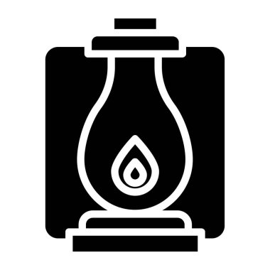 lamba basit simgesi, vektör çizim