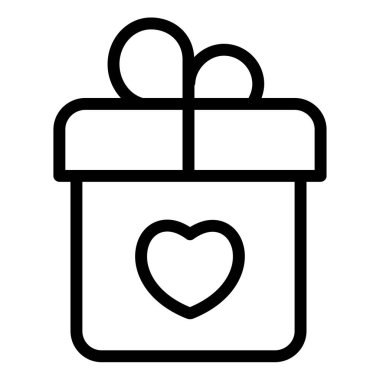 hediye kutusu vektör illüstrasyonu