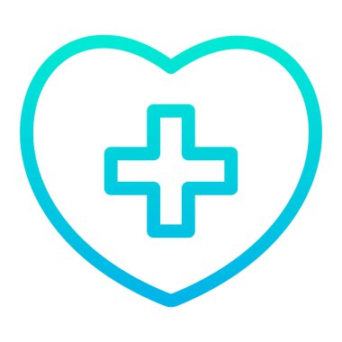 sağlık web simgesi, vektör illüstrasyonu 