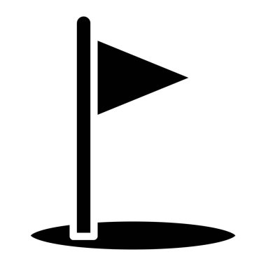 bayrak simgesi, vektör illüstrasyonu