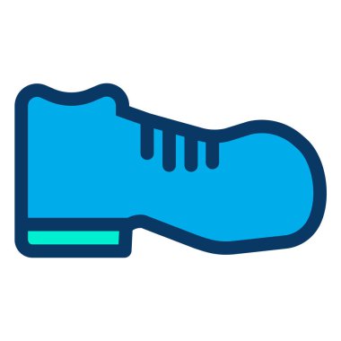 Boot . Web simgesi basit illüstrasyon