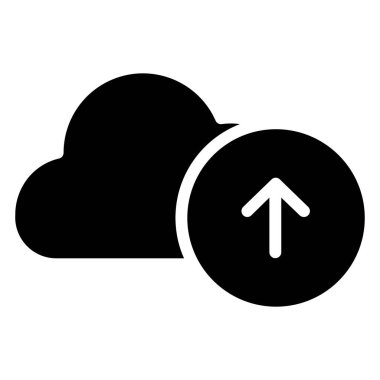 Basit simge, vektör illüstrasyonu yükleniyor