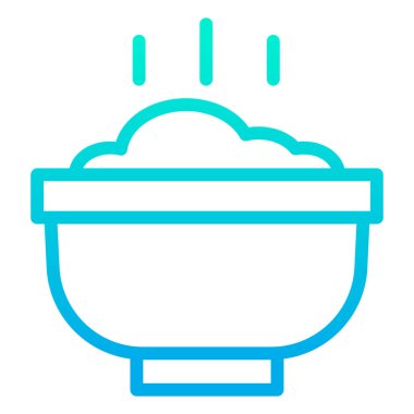 Gıda simgesinin vektör illüstrasyonu