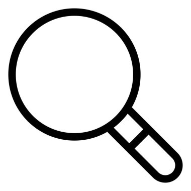 Ara. Web simgesi basit illüstrasyon