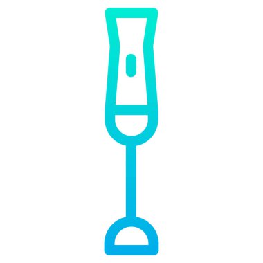 El blenderi. Web simgesi basit tasarım