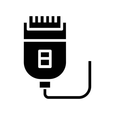 beyaz arkaplanda basit bir vektör simgesi