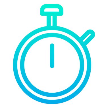 Kronometre web simge vektör çizim