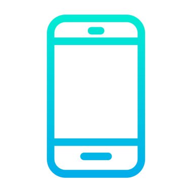 Smartphone Simgesi, vektör illüstrasyonu