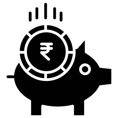 Domuz kumbarası. Basit tasarım