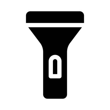 Meşale Web simgesi vektör illüstrasyonu