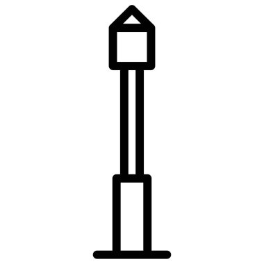 Kürek. Web simgesi basit illüstrasyon