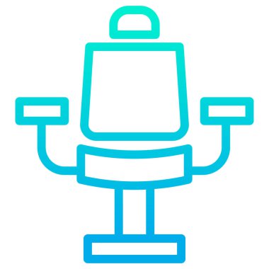 Beyaz üzerinde izole edilmiş minimalist vektör simgesi