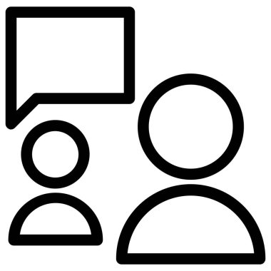 Hizmet. Web simgesi basit illüstrasyon