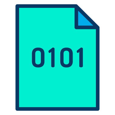 Belge. Web simgesi vektör illüstrasyonu