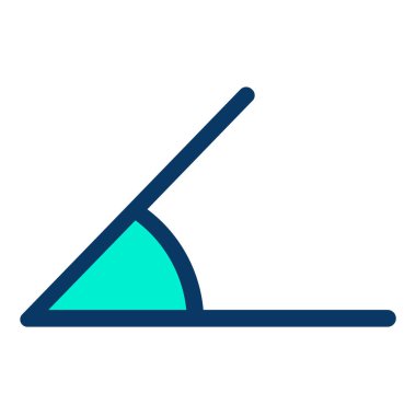 Bir spor simgesinin vektör illüstrasyonu