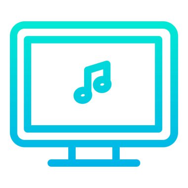 bilgisayar simgesi, vektör illüstrasyonu