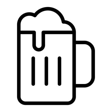 bira içmek web vektör simgesi
